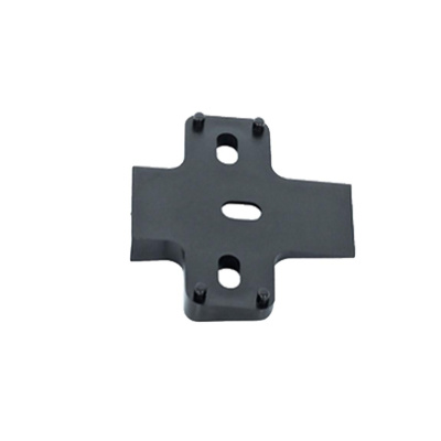 Клин пластиковый черный под монтажную планку